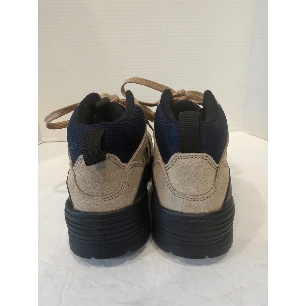 Nevados Womens Tan and Black Lace Up Chunky Lug Sole Hiking Sneaker Boots Sz 7.5 - Picture 6 of 10